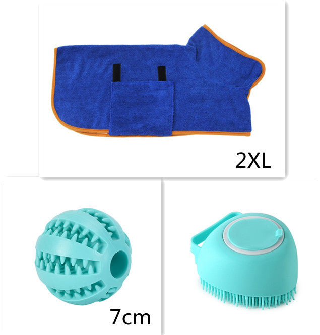 Dog & Cat Bath Massage Glove โ Grooming Tool