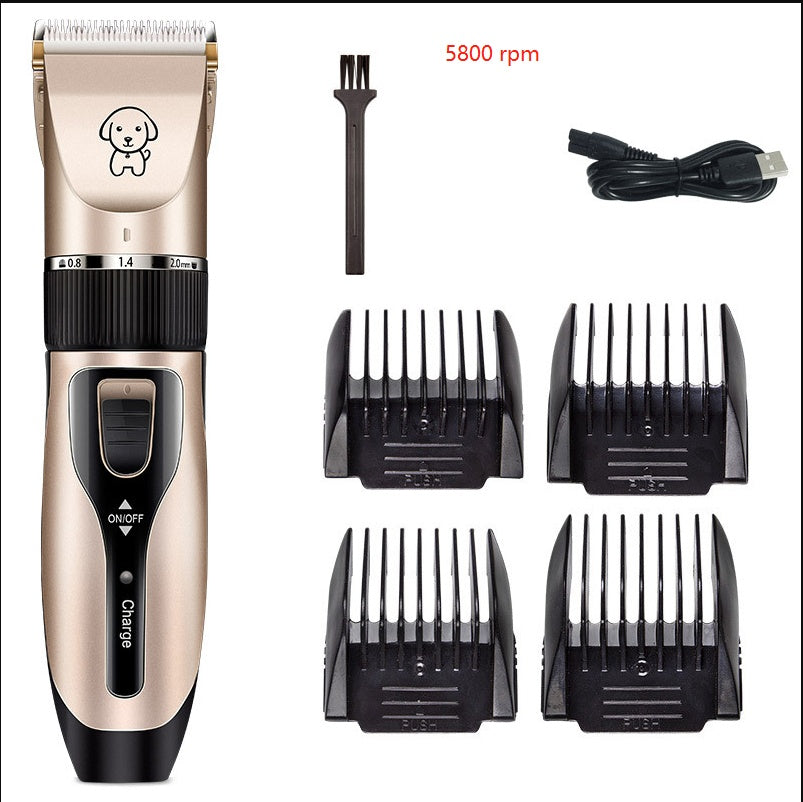 Dog & Cat Hair Trimmer – Quiet, Powerful Grooming Clipper