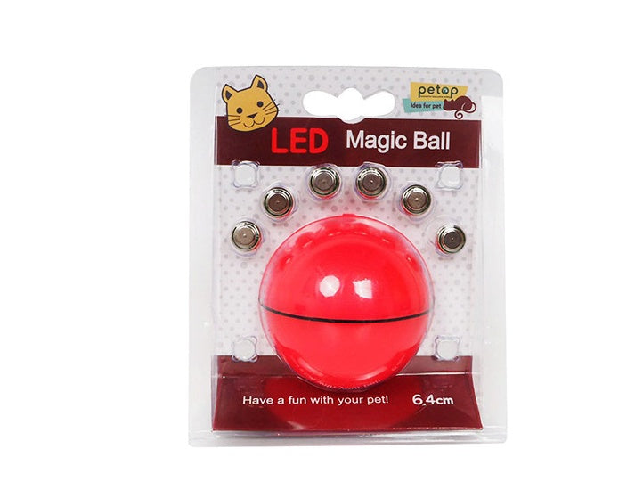 LED Laser Rolling Cat Toy Ball – Electronic Pet Fun